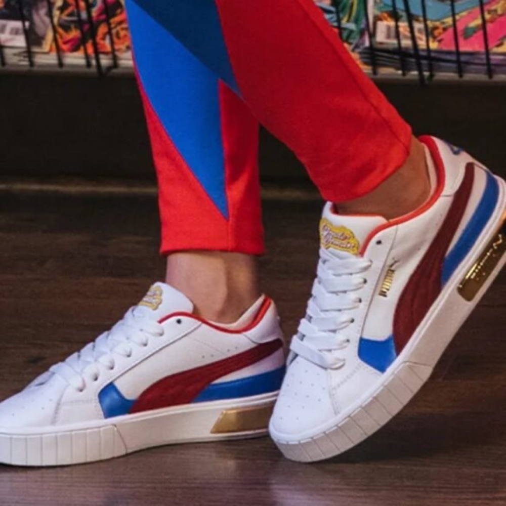 Girls PUMA x DC Justice League Cali Star Wonder Woman Sneakers